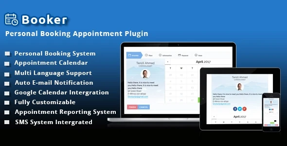 BookMe – Personal Booking Appointment Plugin