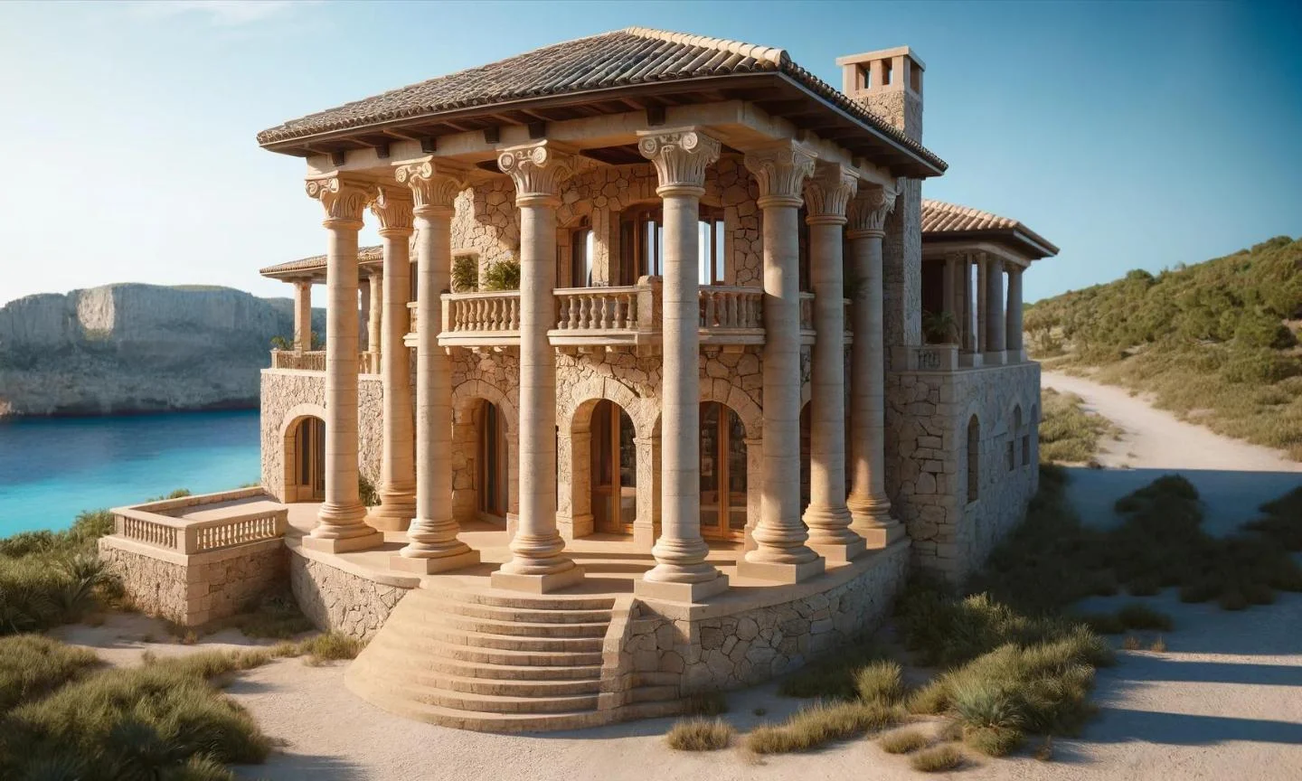 Columnas de Piedra en Mallorca